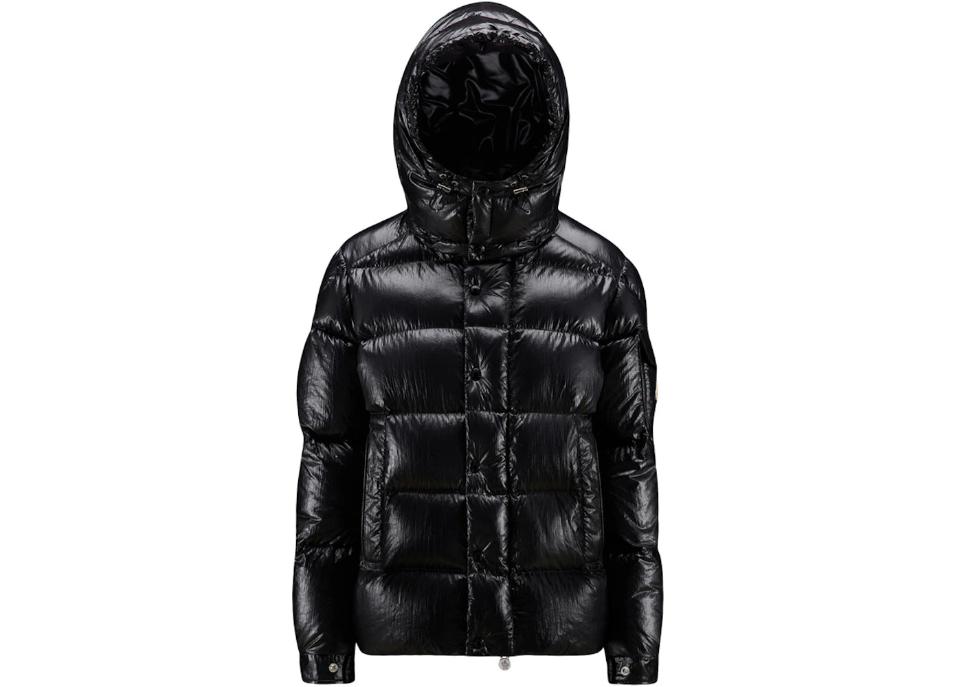 Moncler Women's Maya 70th Anniversary Special Edition Short Down Jacket Black