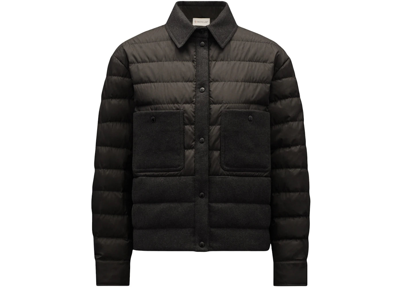 Moncler Women's Padded Over Shirt Black