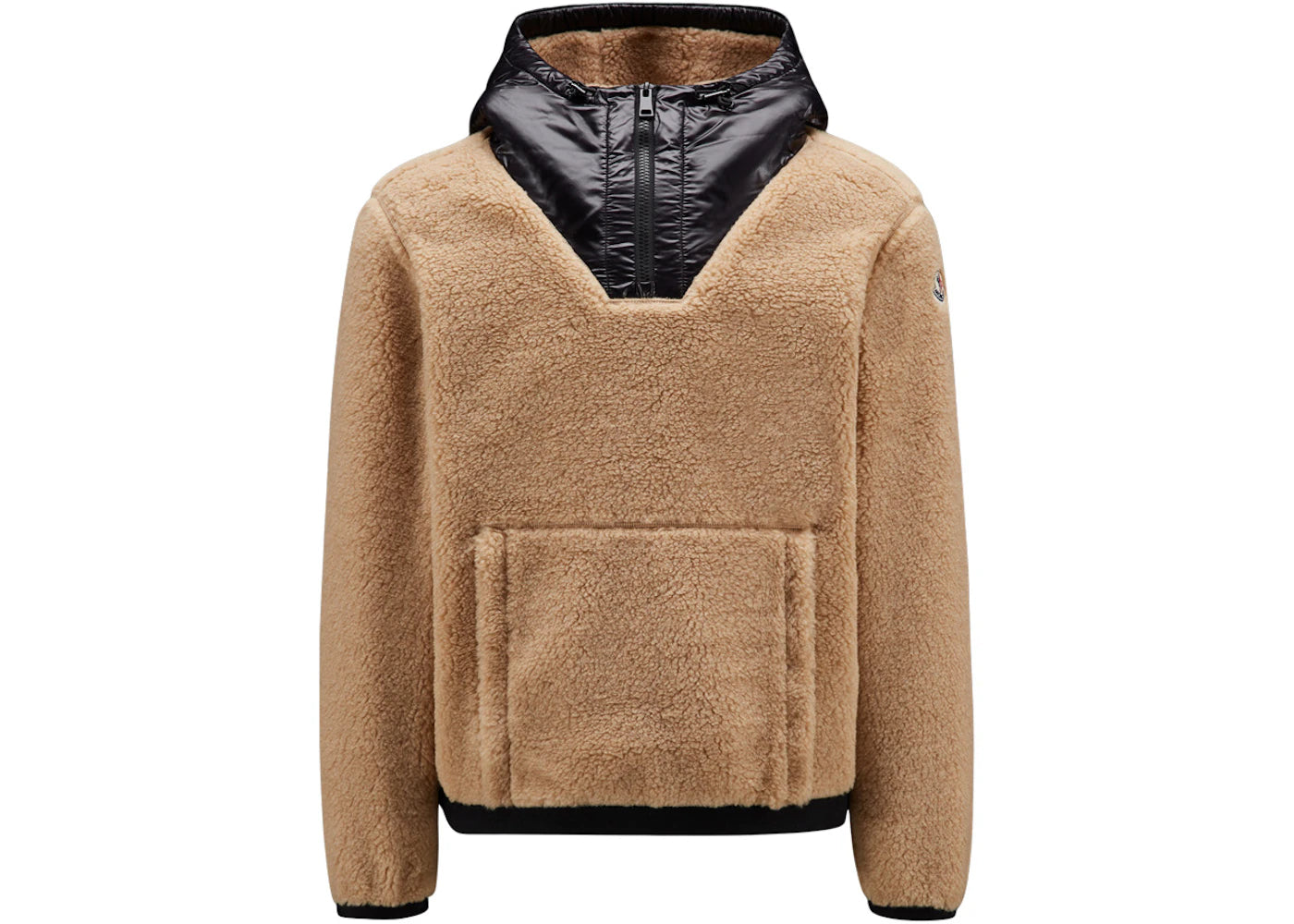 Moncler Women's Teddy Hoodie Brazilian Sand