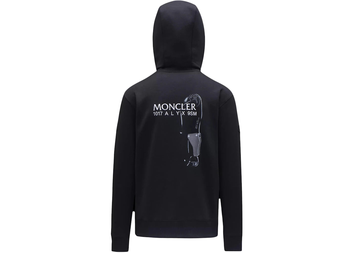 Moncler x 1017 ALYX 9SM Hardware Graphic Hoodie Black