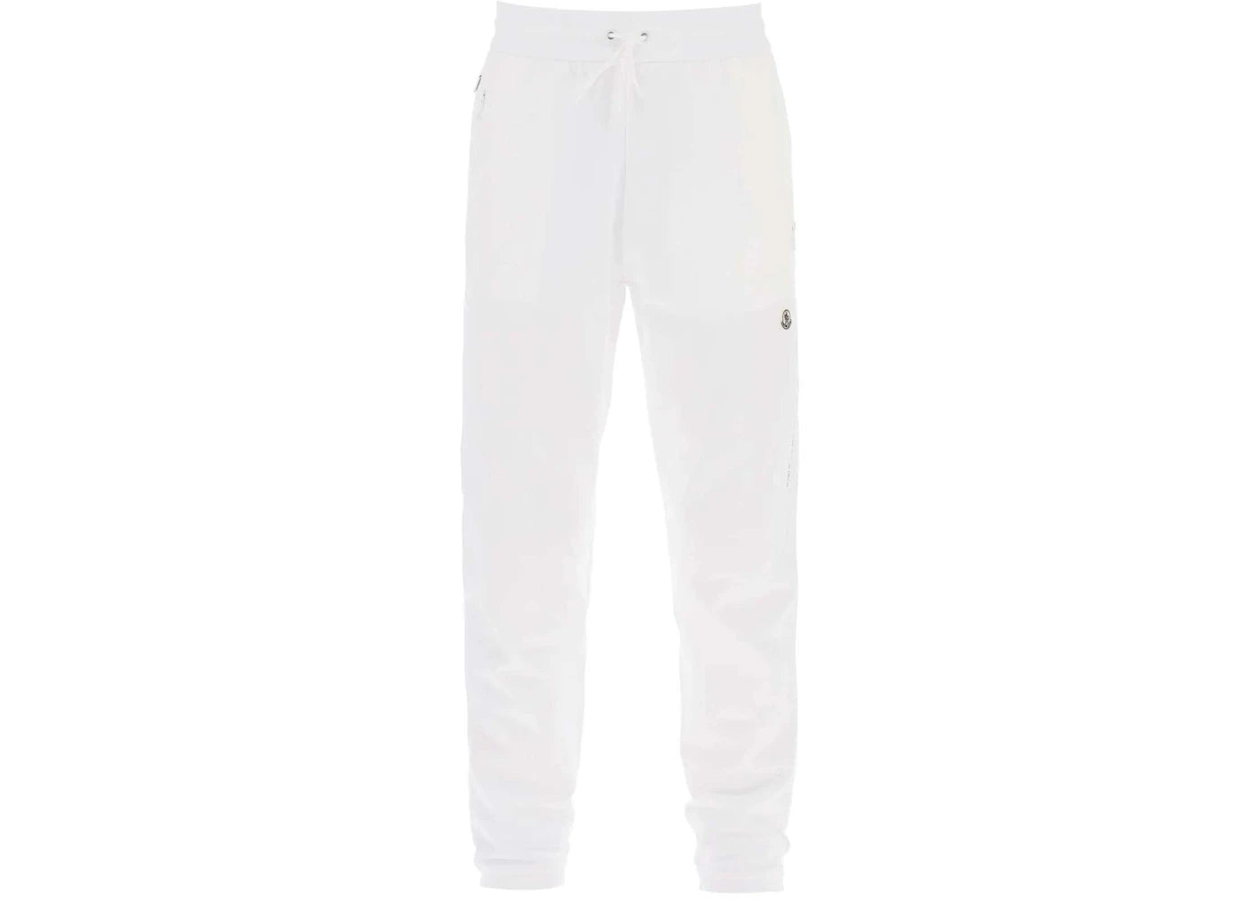 Moncler x Fragment Hiroshi Fujiwara Jersey Jogging Pants White