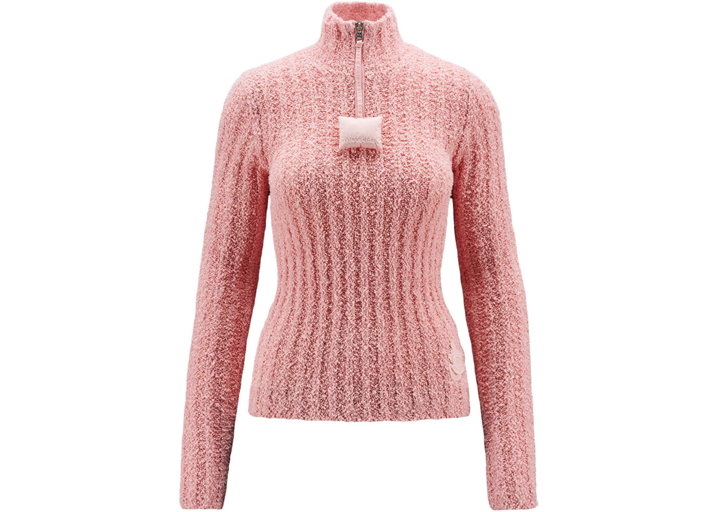 Moncler x JW Anderson Cotton Boucle Jumper Baby Pink