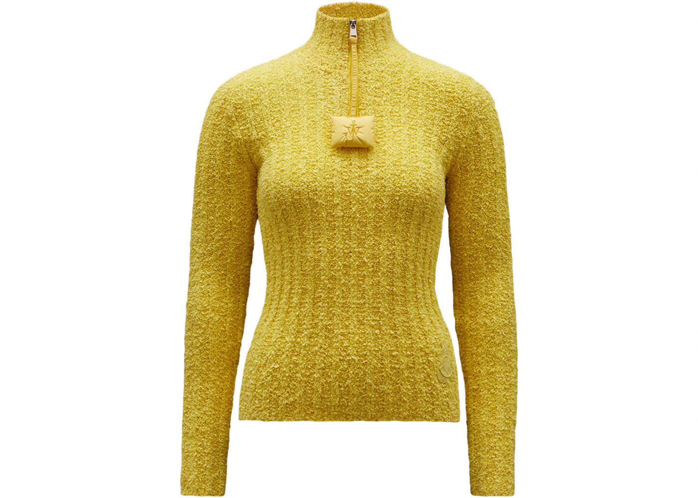 Moncler x JW Anderson Cotton Boucle Jumper Yellow