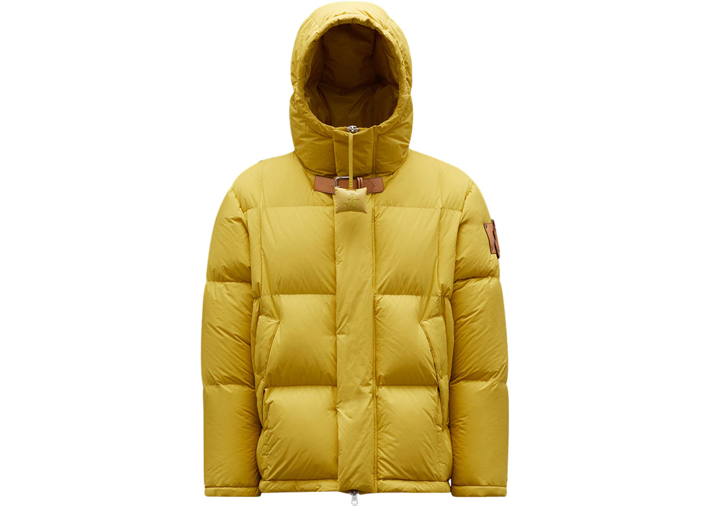 Moncler x JW Anderson Wintefold Short Down Jacket Yellow