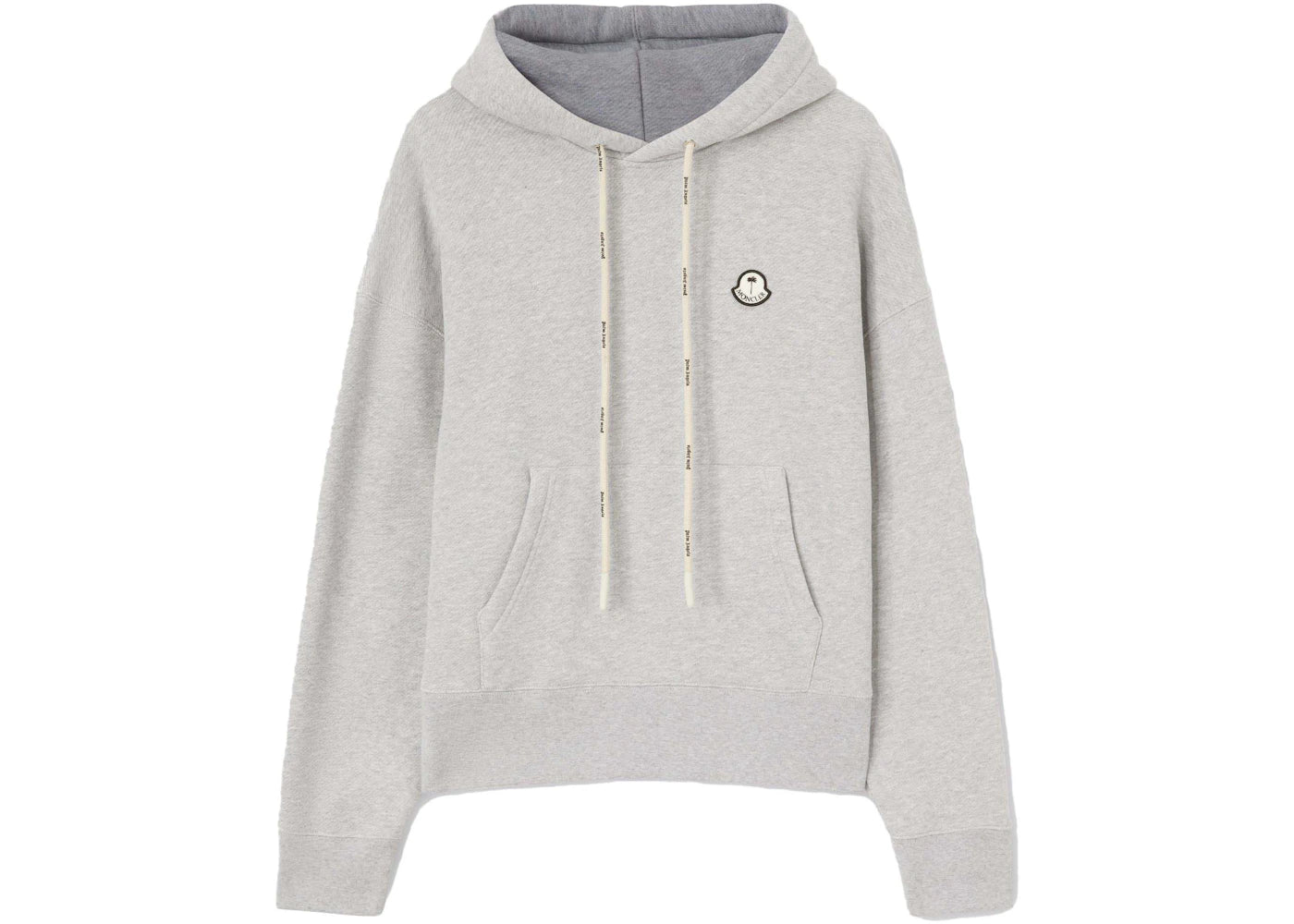 Moncler x Palm Angels Bear Hoodie Grey