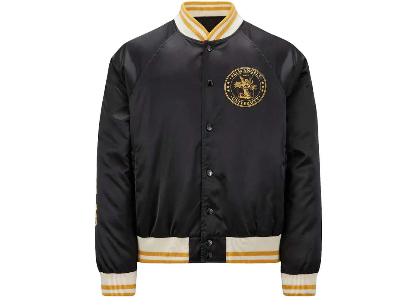 Moncler x Palm Angels Bucyk Down Bomber Jacket Black