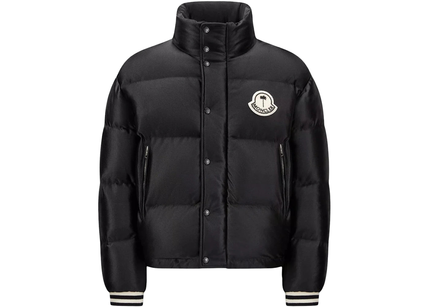 Moncler x Palm Angels Keon Short Down Jacket Black