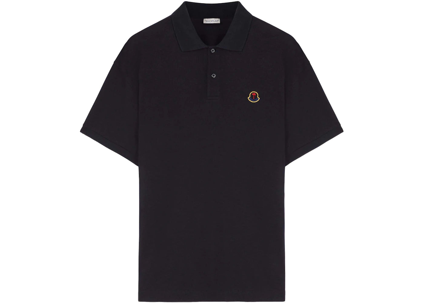 Moncler x Palm Angels Logo Polo Shirt Navy Blue