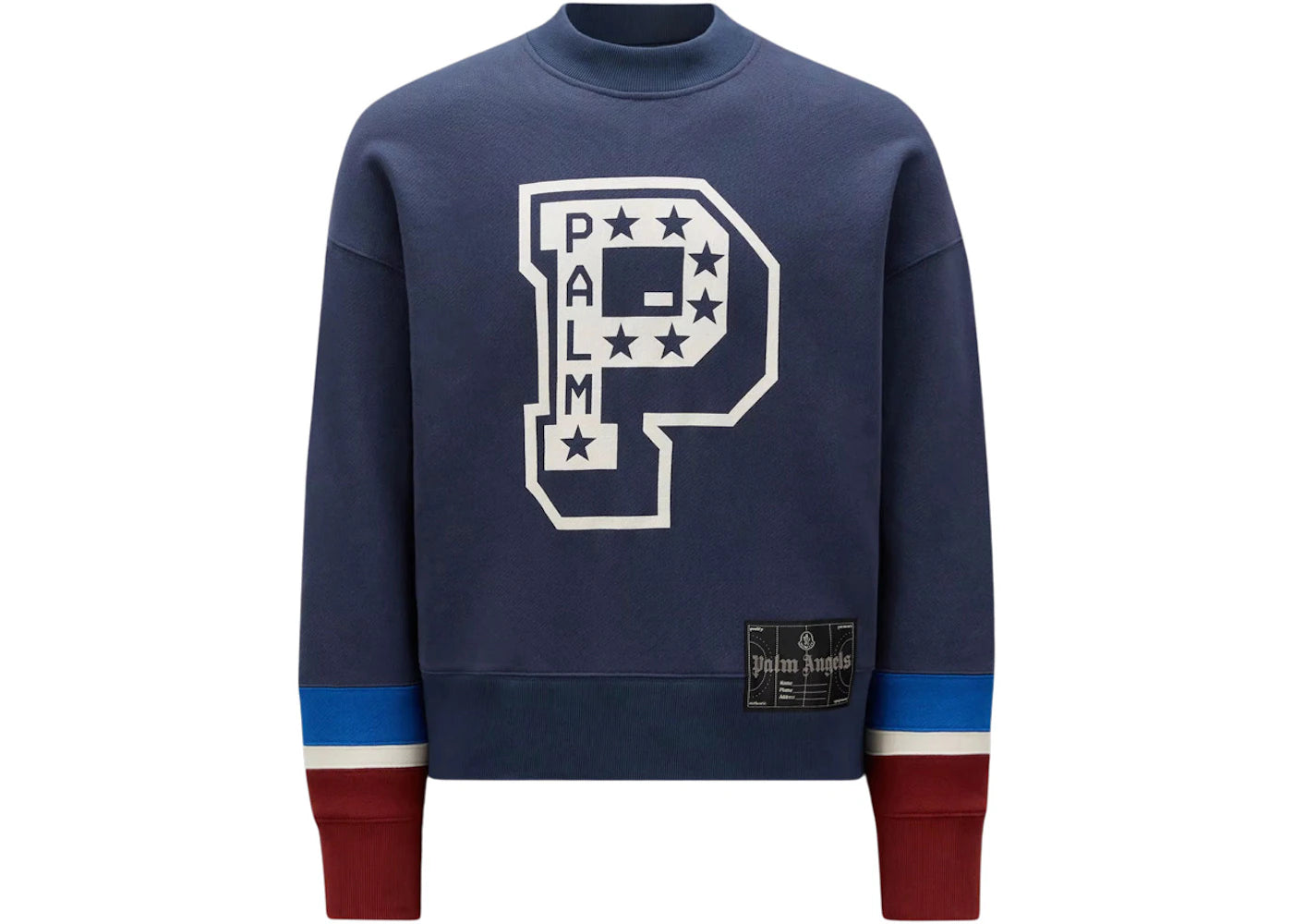 Moncler x Palm Angels Monogram Sweatshirt Sky Blue