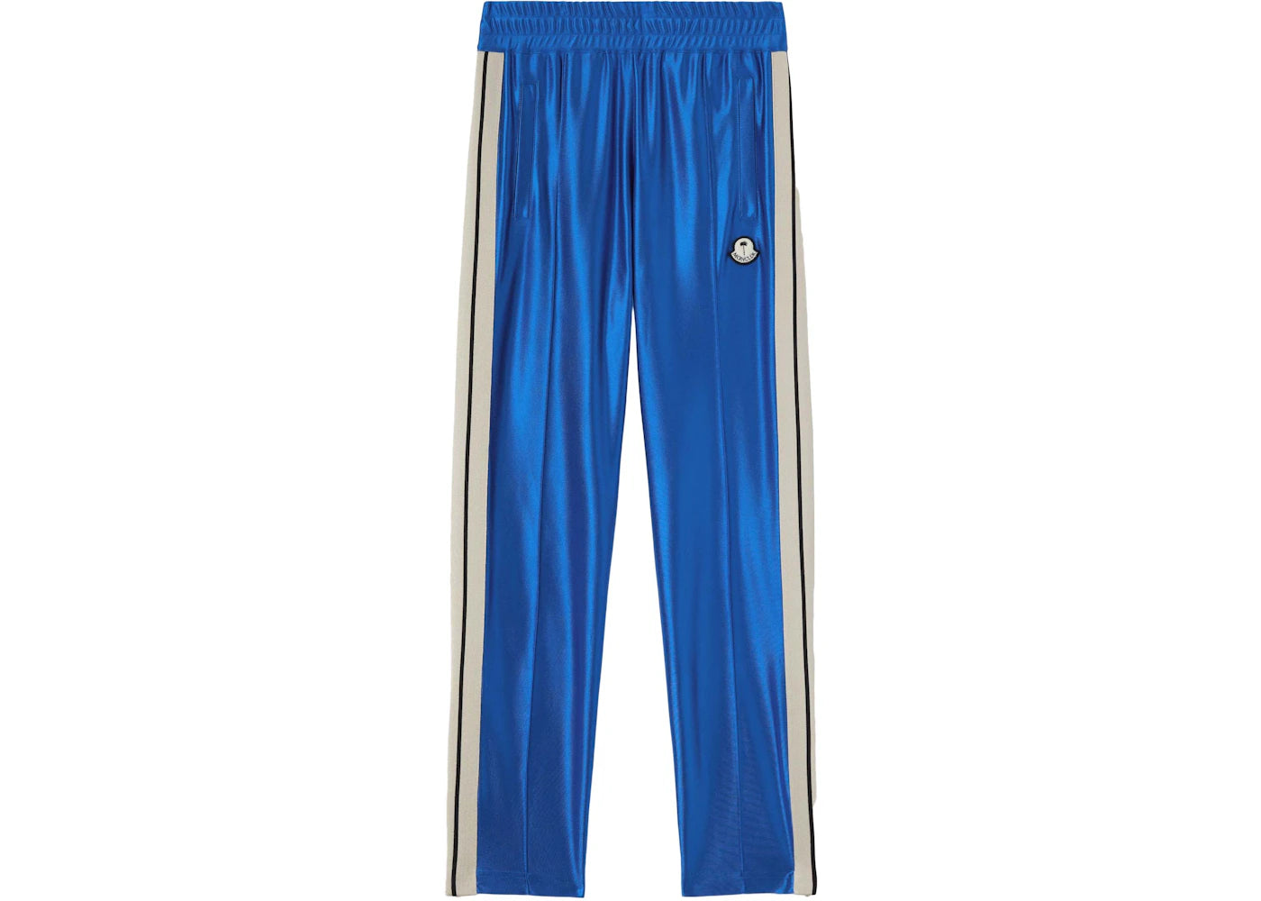 Moncler x Palm Angels Shiny Track Pants Blue