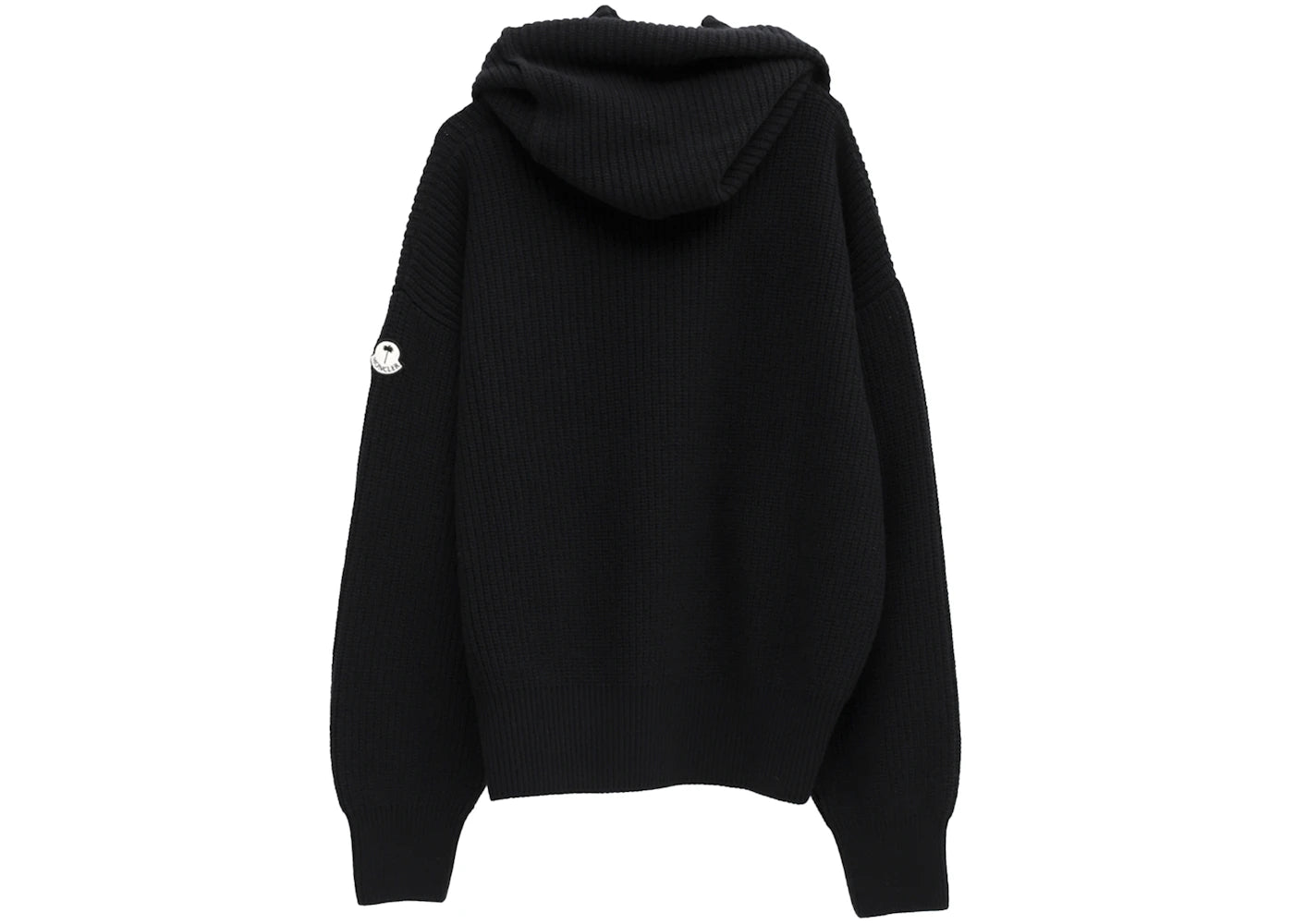 Moncler x Palm Angels T-Neck Knitted Sweatshirt Black