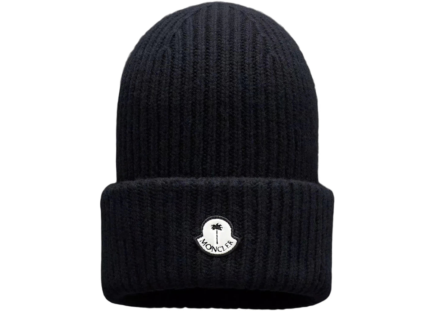 Moncler x Palm Angels Wool Beanie FW22 Black