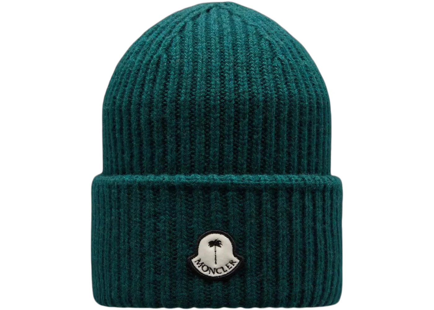 Moncler x Palm Angels Wool Beanie Forest Green