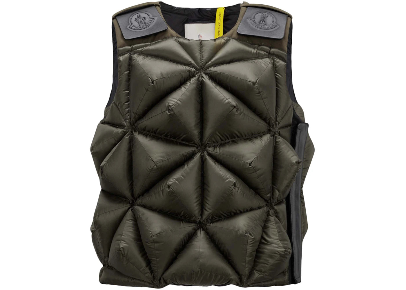 Moncler x Pharrell Holly Down Vest Green