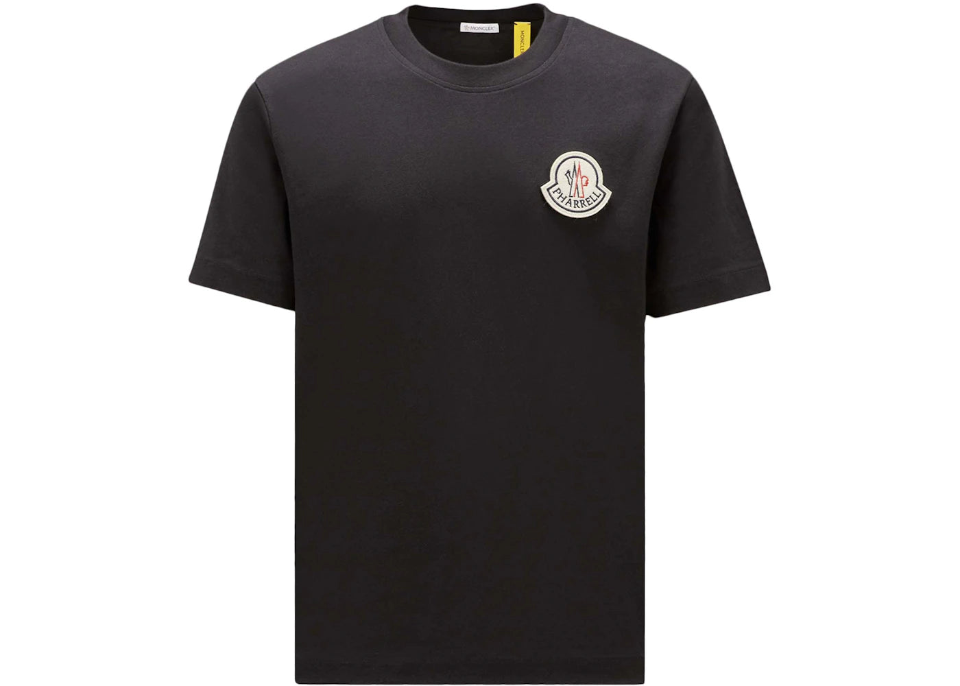 Moncler x Pharrell Logo Patch T-Shirt Black