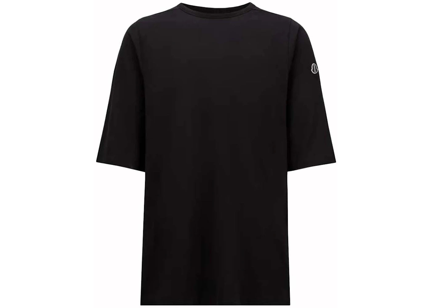 Moncler x Rick Owens Cotton T-shirt Black