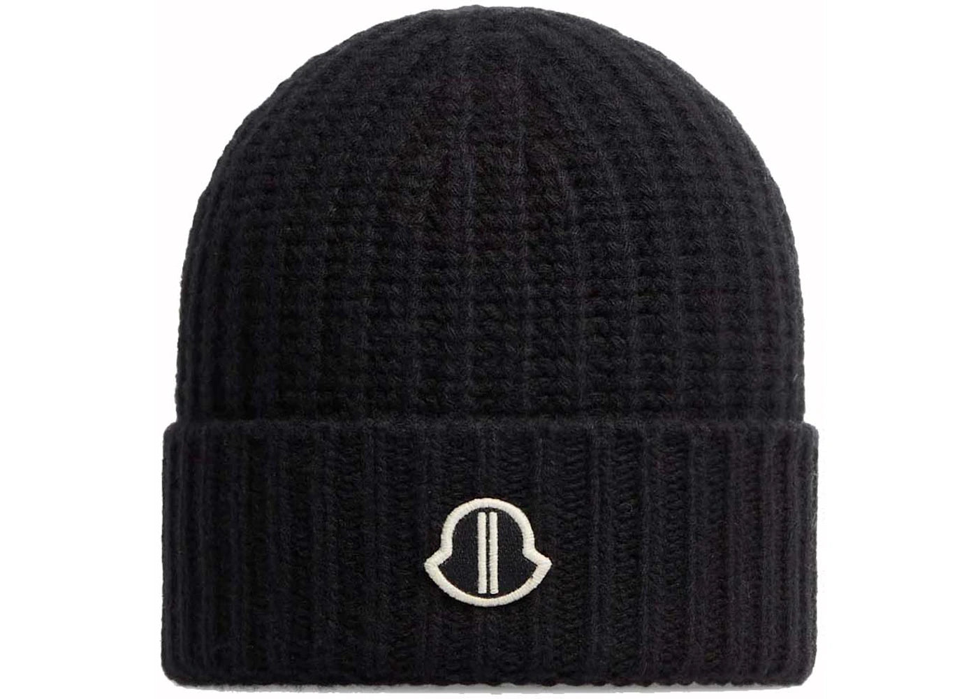 Moncler x Rick Owens Wool & Cashmere Beanie Black