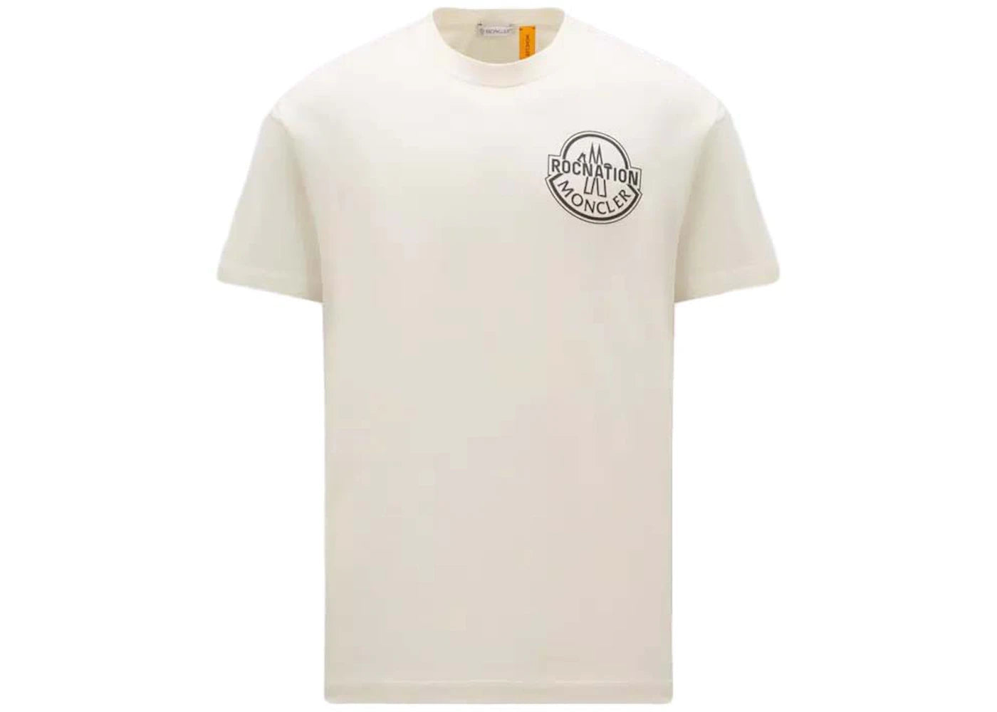 Moncler x Roc Nation by Jay-Z Logo T-Shirt Off White