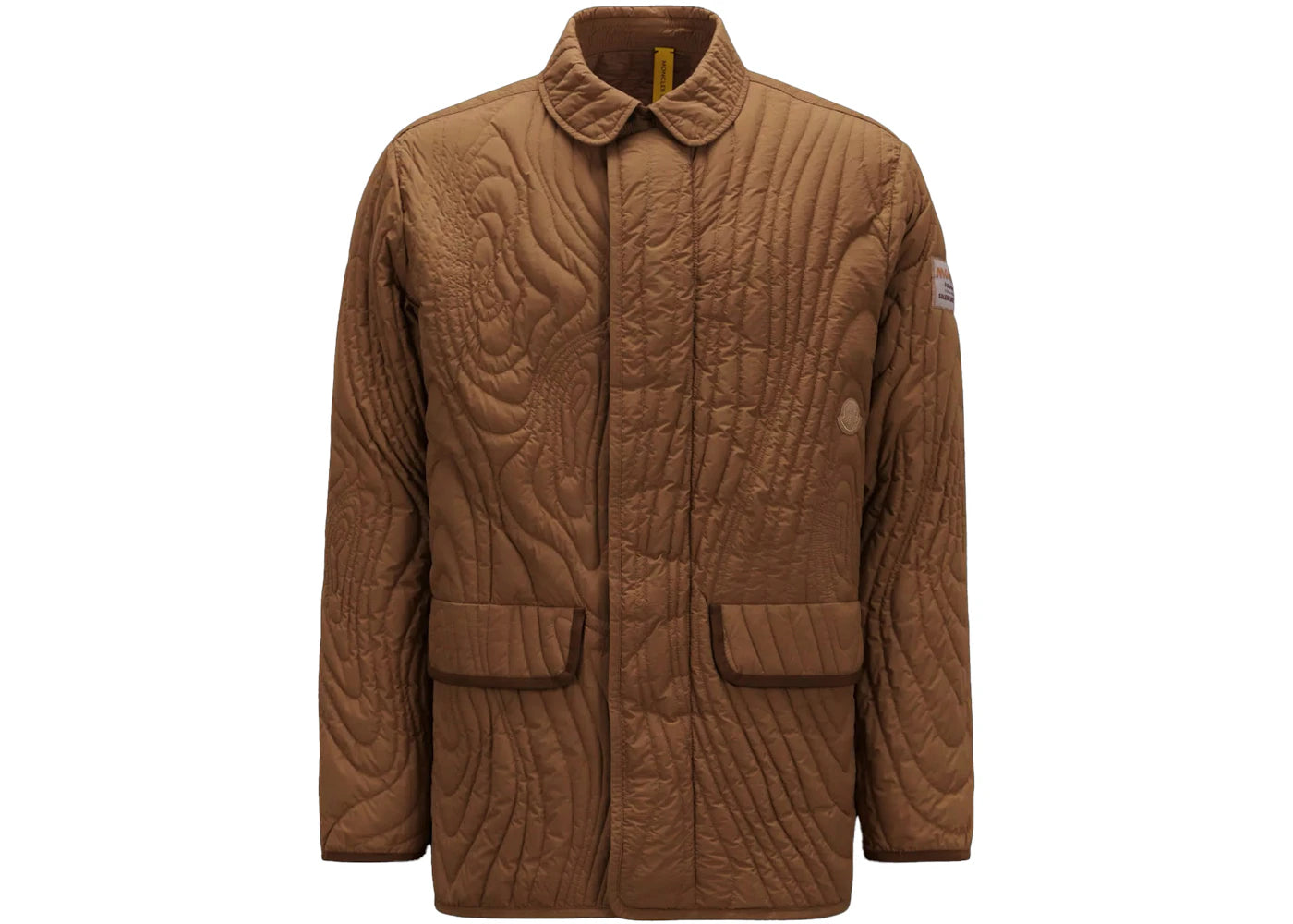 Moncler x Salehe Bembury Harter-Heighway Short Down Jacket Light Brown