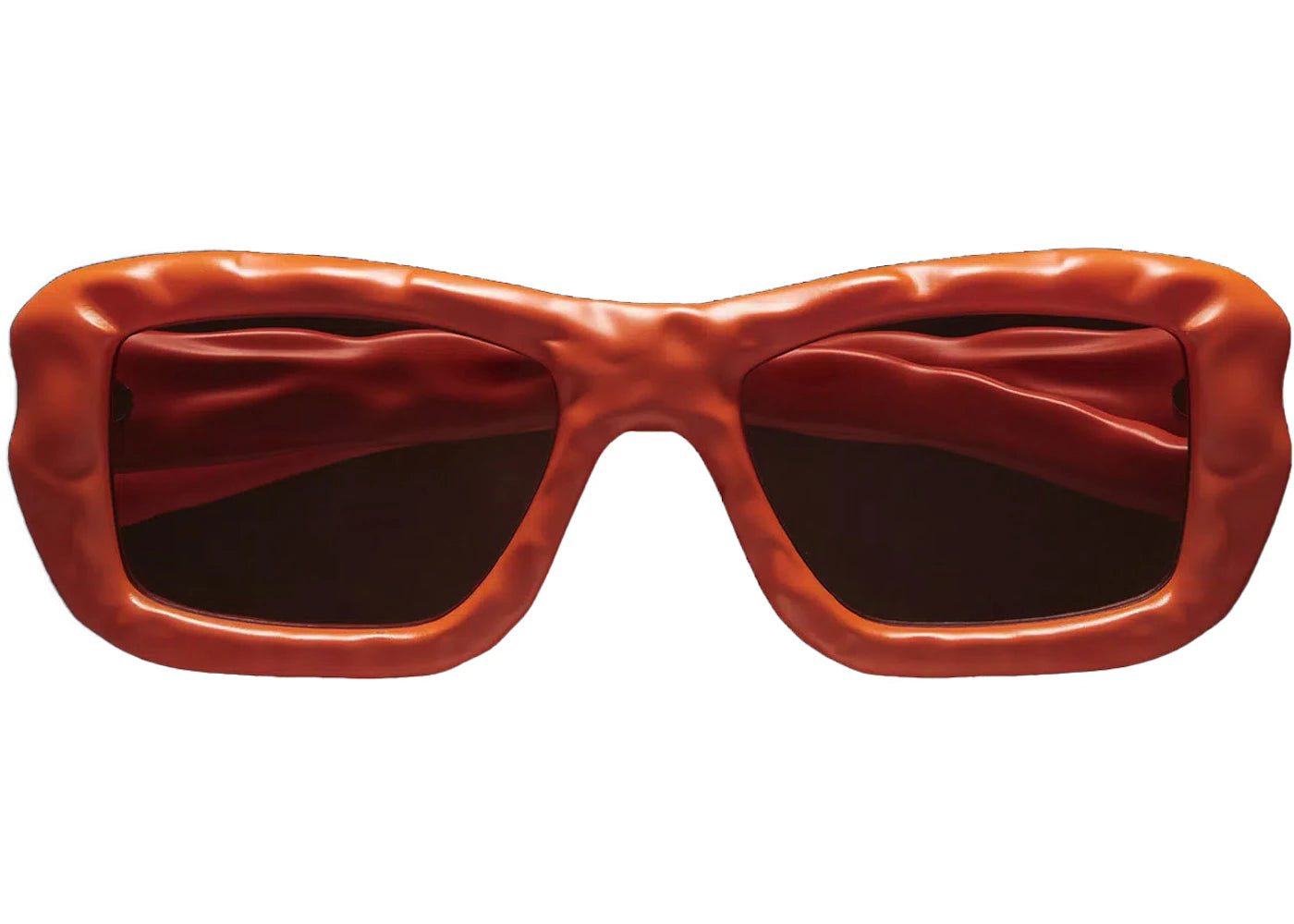 Moncler x Salehe Bembury Rectangular Sunglasses Orange