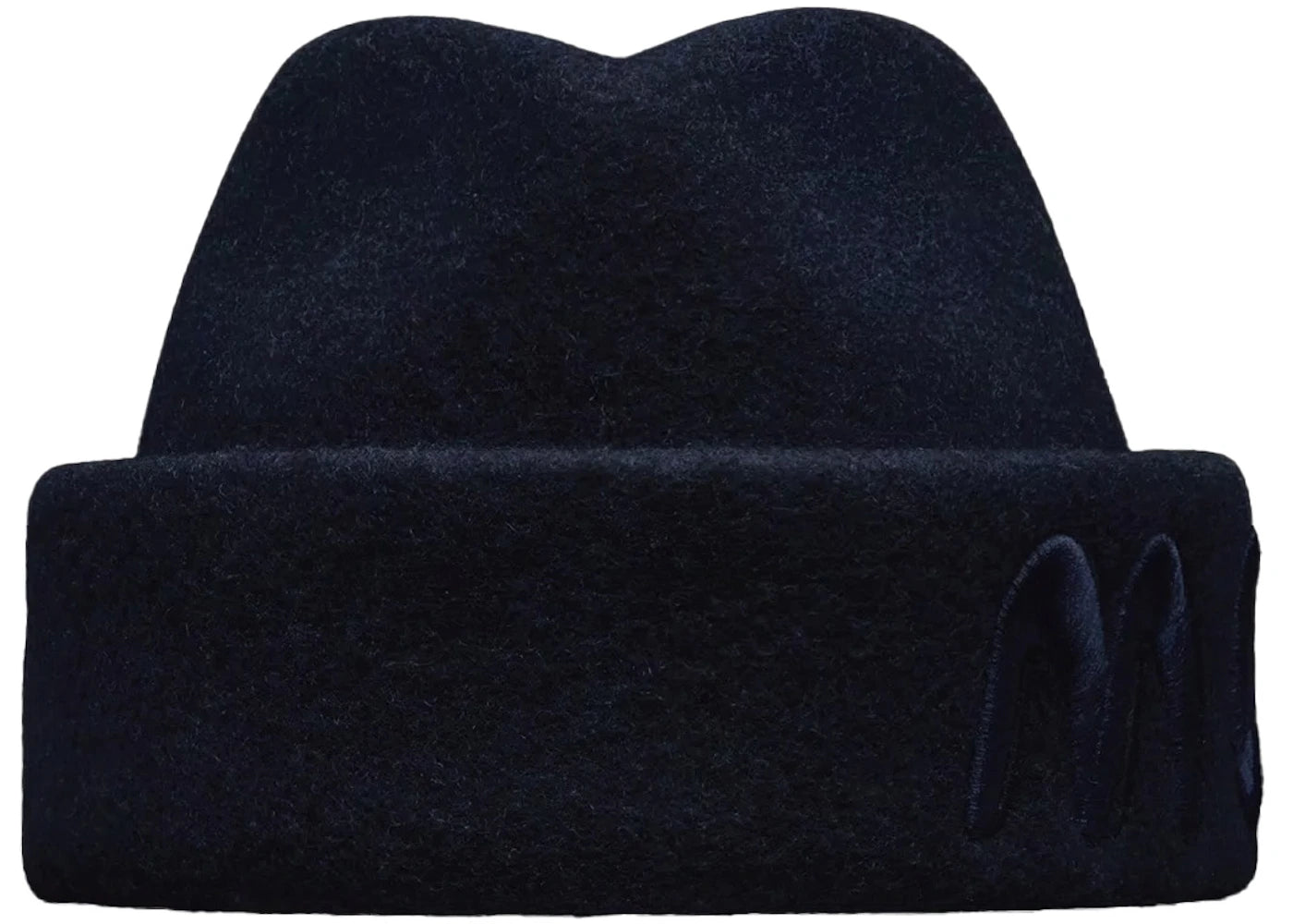 Moncler x Salehe Bembury Wool Felt Beanie Navy Blue