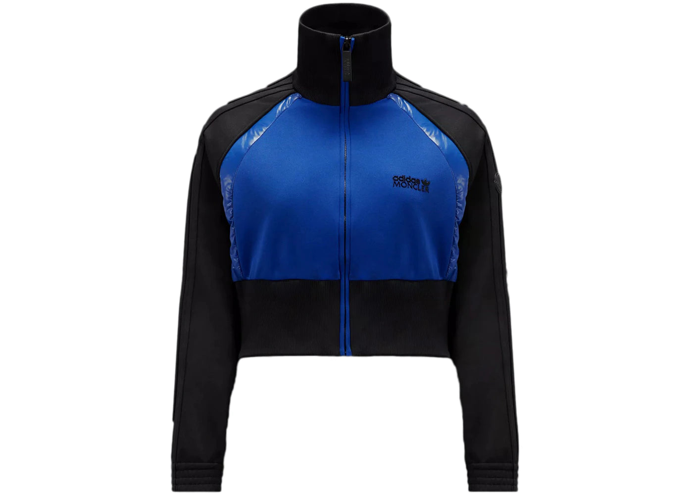 Moncler x adidas Originals Acetate Zip-Up Sweatshirt Black & Blue