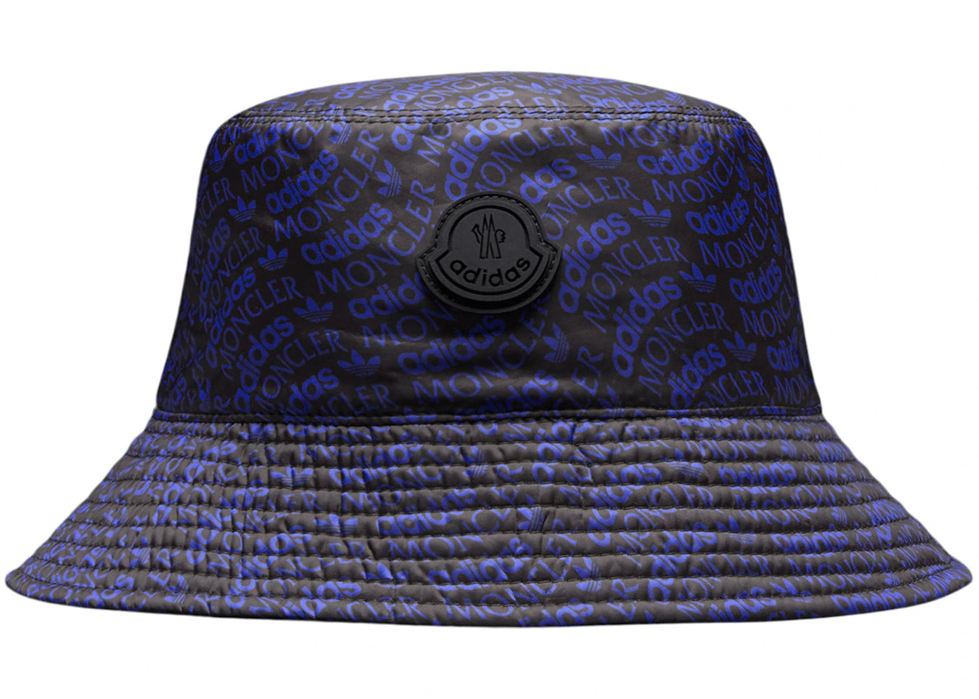 Moncler x adidas Originals Reversible Bucket Hat Black & Blue