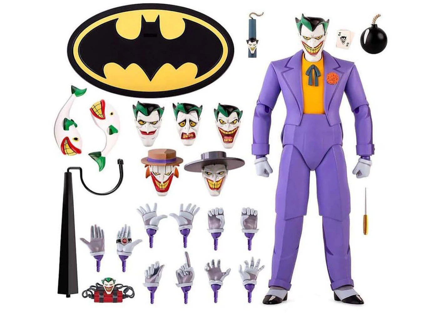 Mondo DC Comics Animated The Joker 1/6 Scale Action Figure – Side Kicks