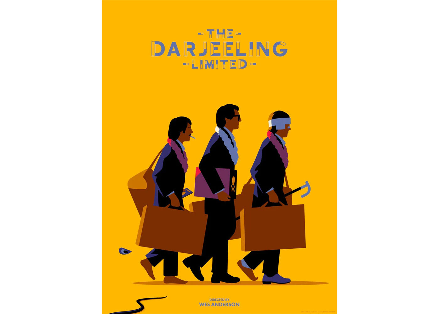 Mondo The Darjeeling Limited Poster Print (Edition of 200)