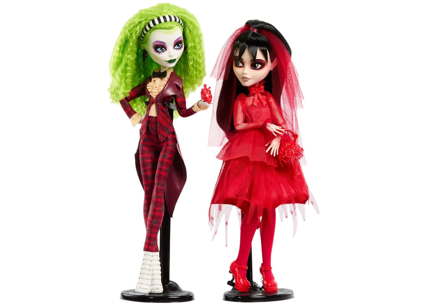 Monster High Beetlejuice Betelgeuse and Lydia Deetz Doll Set