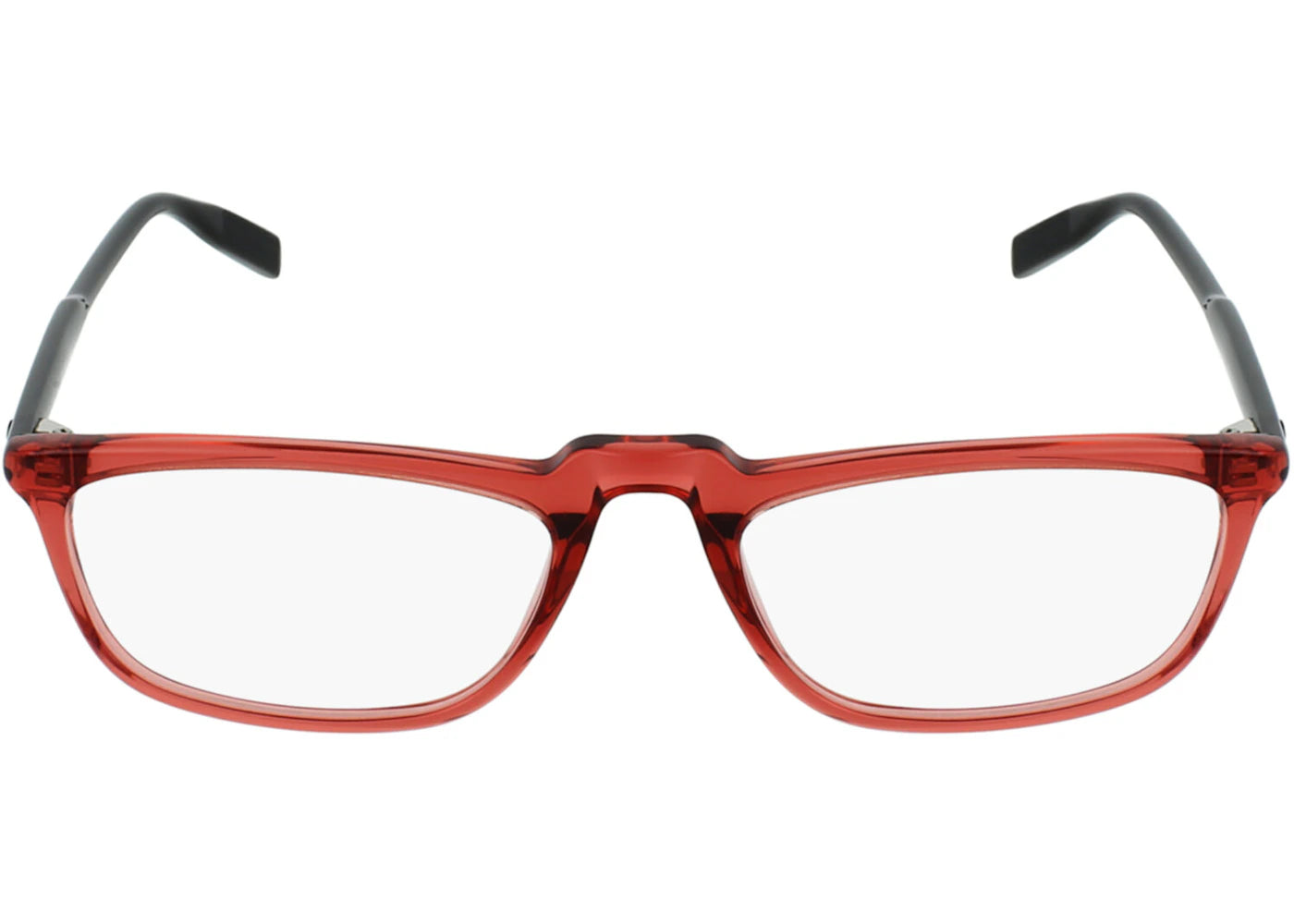 Montblanc Square-Frame Acetate Optical Frames Burgundy Black (MB0053O-30007978-004)