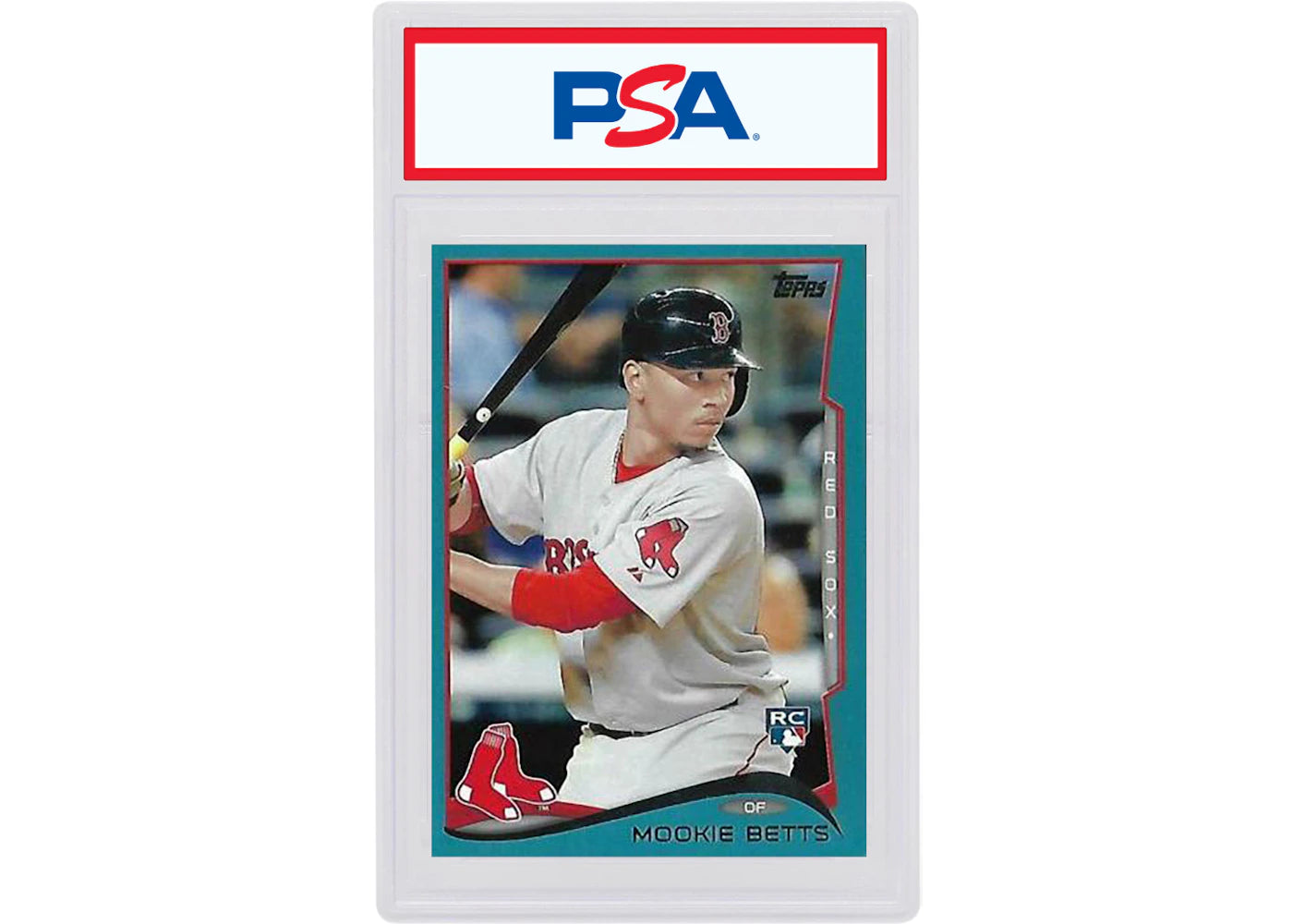 Mookie Betts 2014 Topps Update Rookie Blue Walmart #US26 (PSA or BGS Graded)