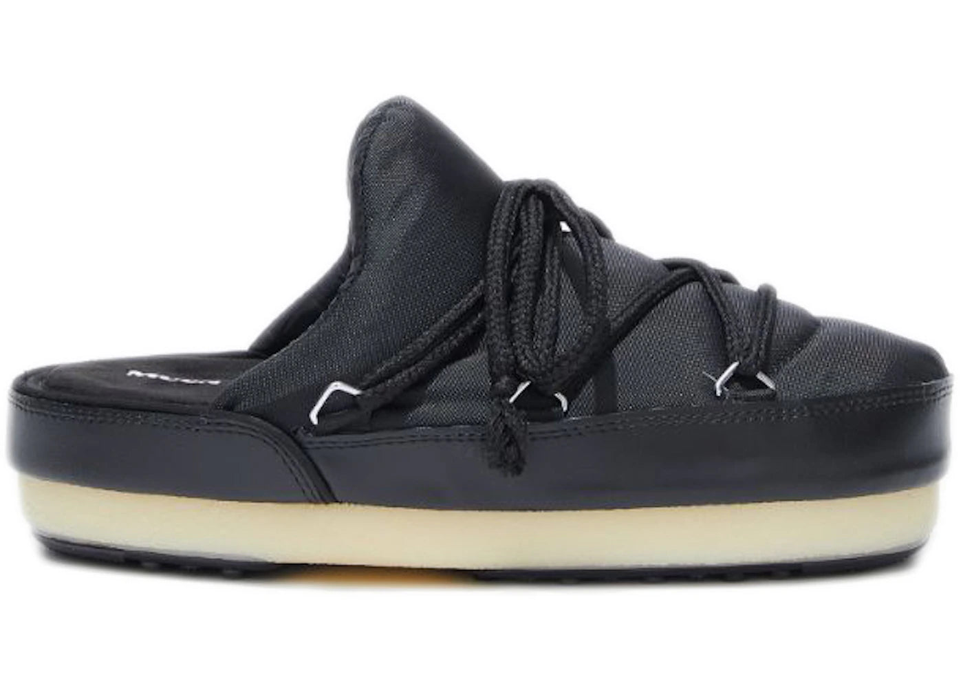 Moon Boot Icon Nylon Mule Black