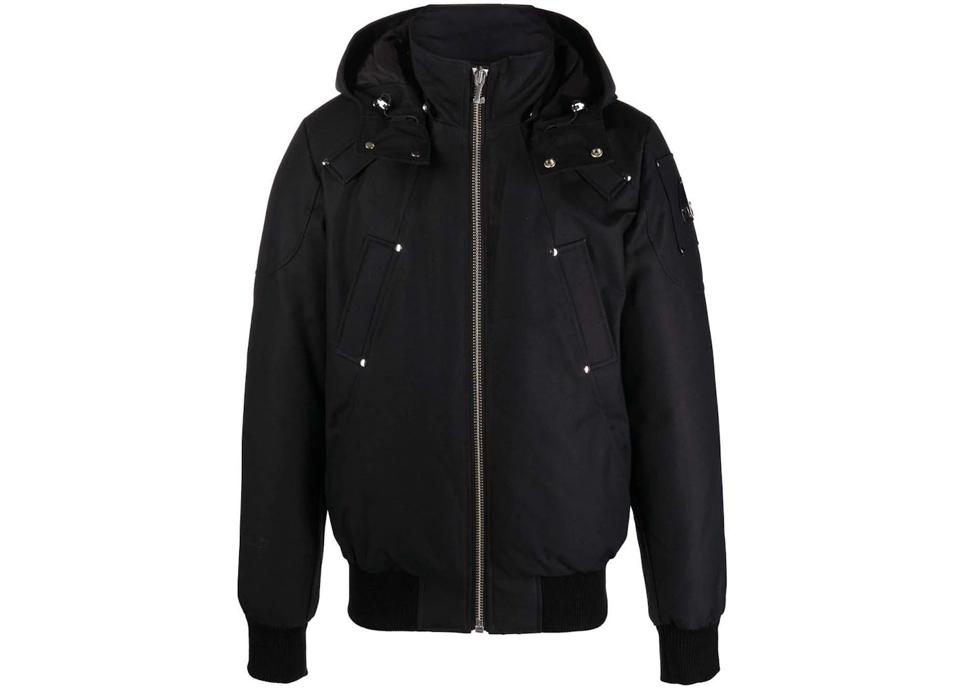 Moose Knuckles Original Ballistic Bomber Black