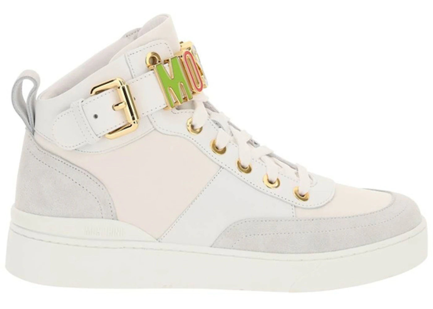 Moschino Logo Hi-Top Multicolor (Women's)