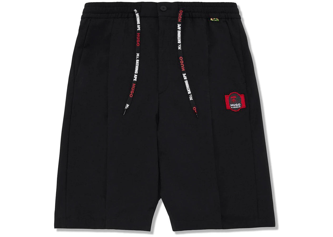 BAPE x Hugo Shorts Black