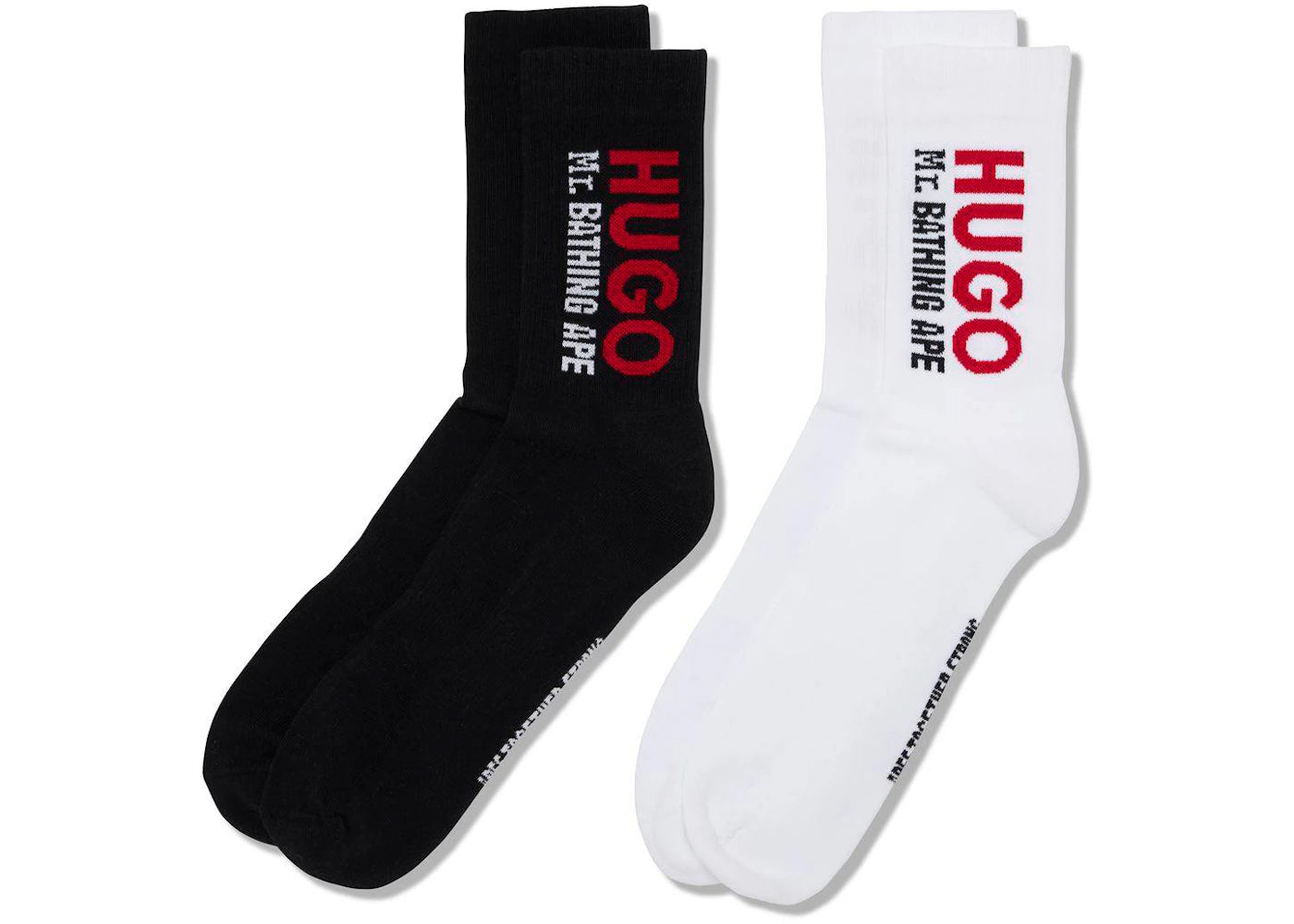 BAPE x Hugo Socks (Set of 2) Black