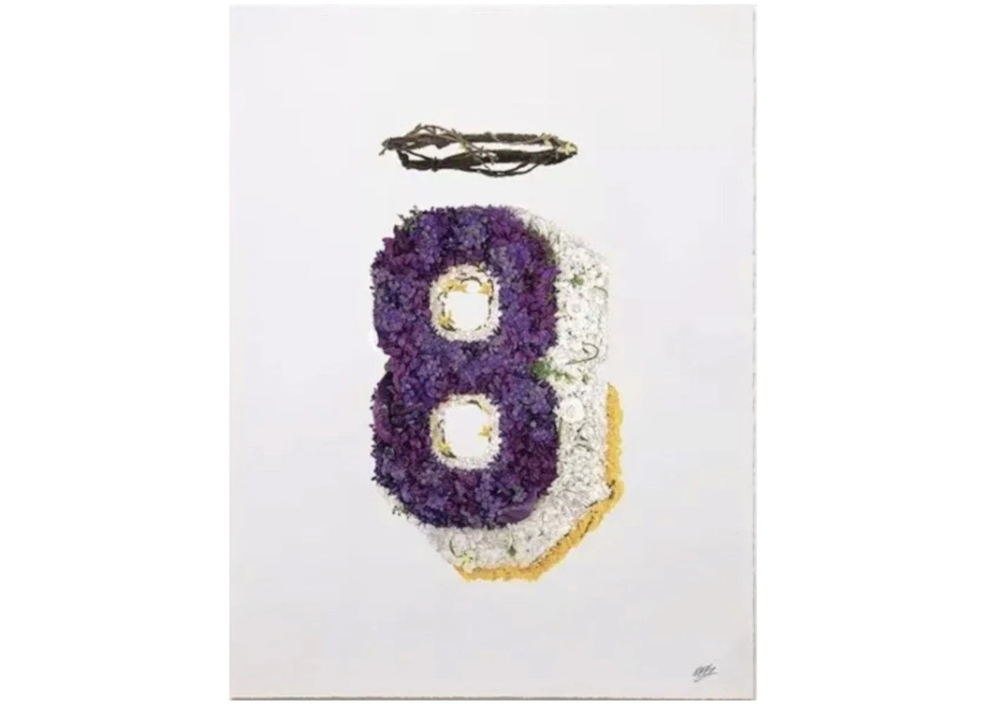 Mr. Flower Fantastic Kobe Bryant "Forever in Our Hearts" Art Print Set (Editon of 500)