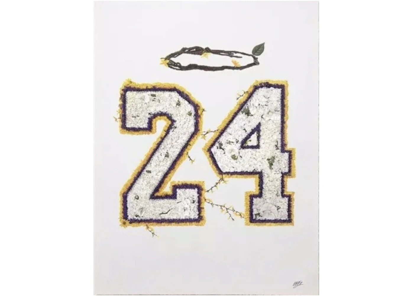 Mr. Flower Fantastic Kobe Bryant "Forever in Our Hearts" Art Print Set (Editon of 500)
