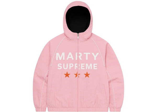 NAHMIAS x Marty Supreme A24 Classic Warm Up Jacket Pink – Side Kicks