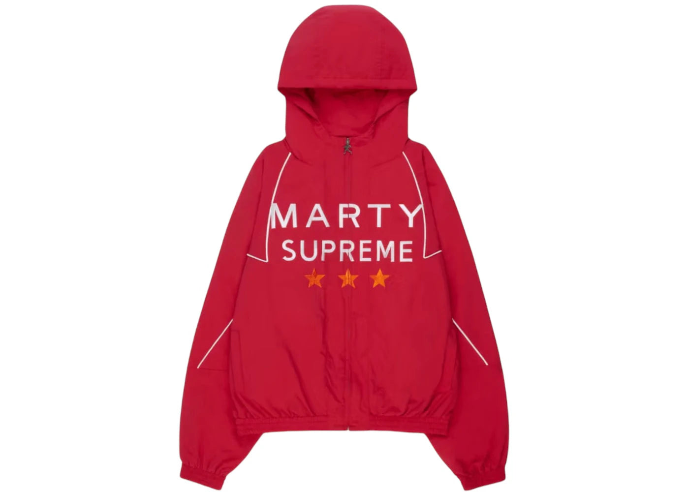 NAHMIAS x Marty Supreme A24 Classic Warm Up Jacket Dark Red