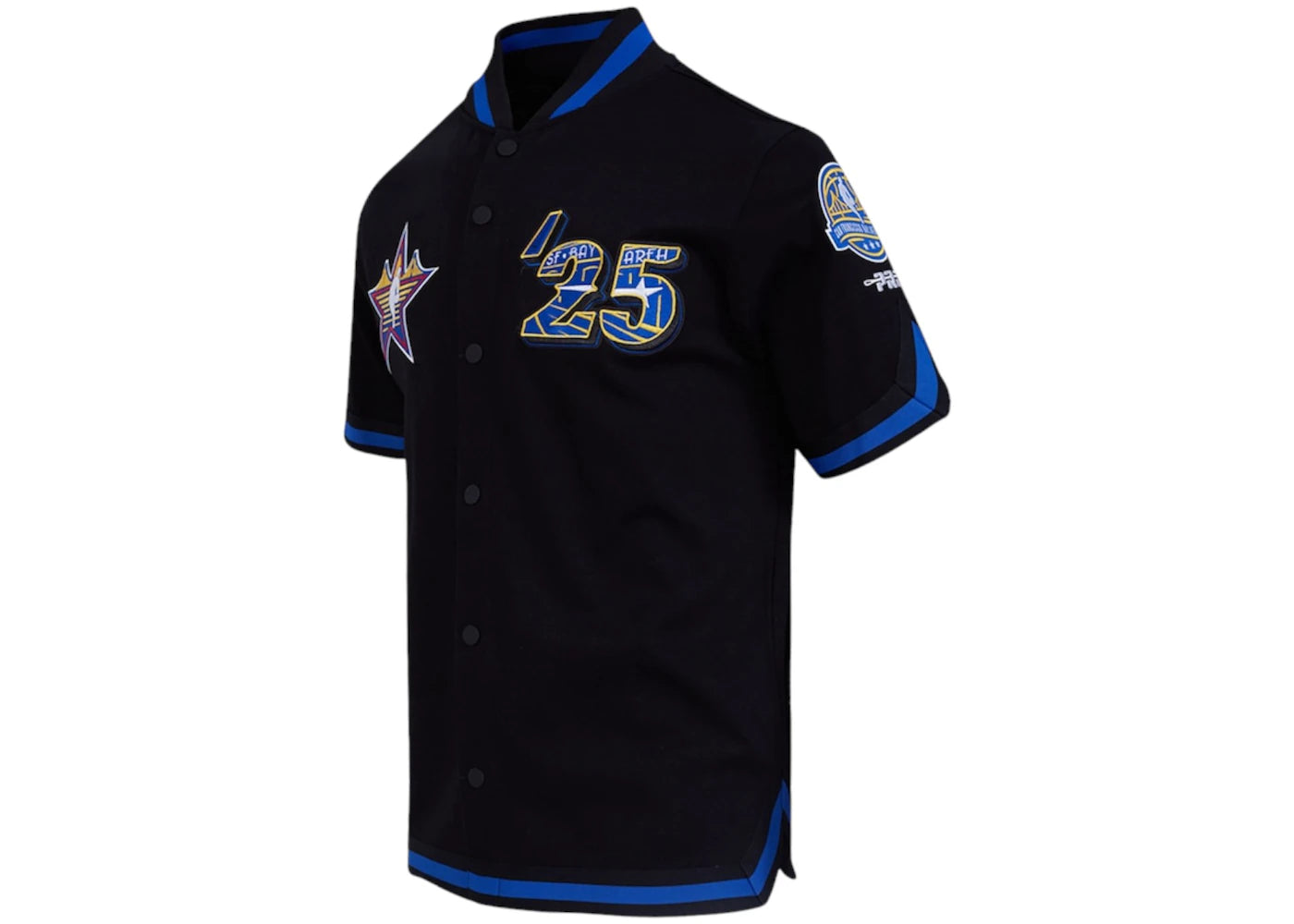 NBA 2025 All-Star Game Pro Standard Full-Snap Warm-Up Jacket Black