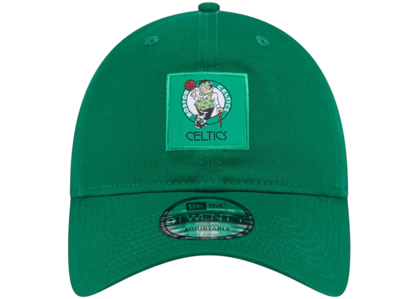 NBA Boston Celtics New Era Victory Grove Patch 9Twenty Adjustable Hat Kelly Green