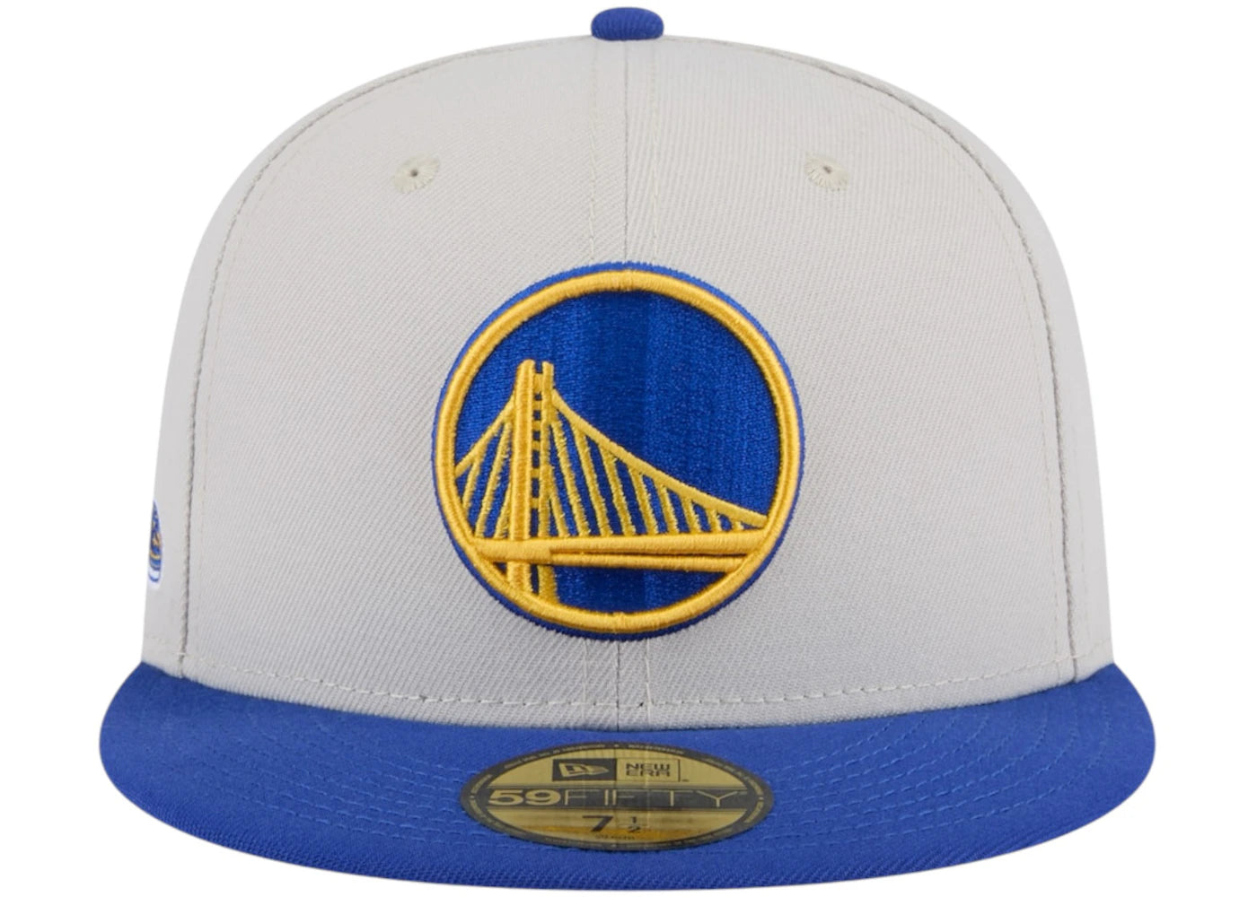 NBA Golden State Warriors New Era Victory Grove Vintage Sidepatch Sneaker 59Fifty Fitted Hat Multicolor