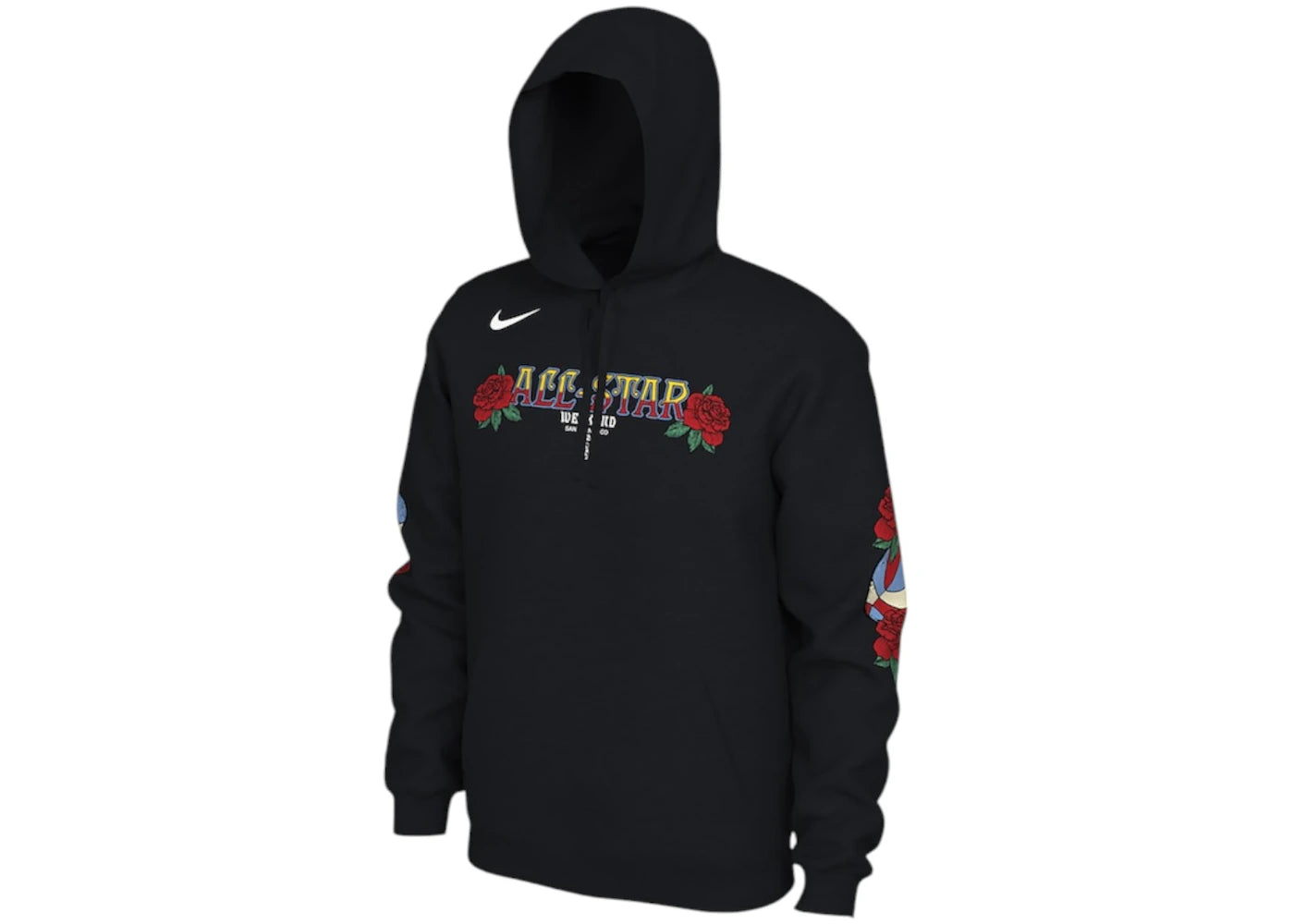 NBA Jordan 2025 All-Star Game Club Pullover Hoodie Black