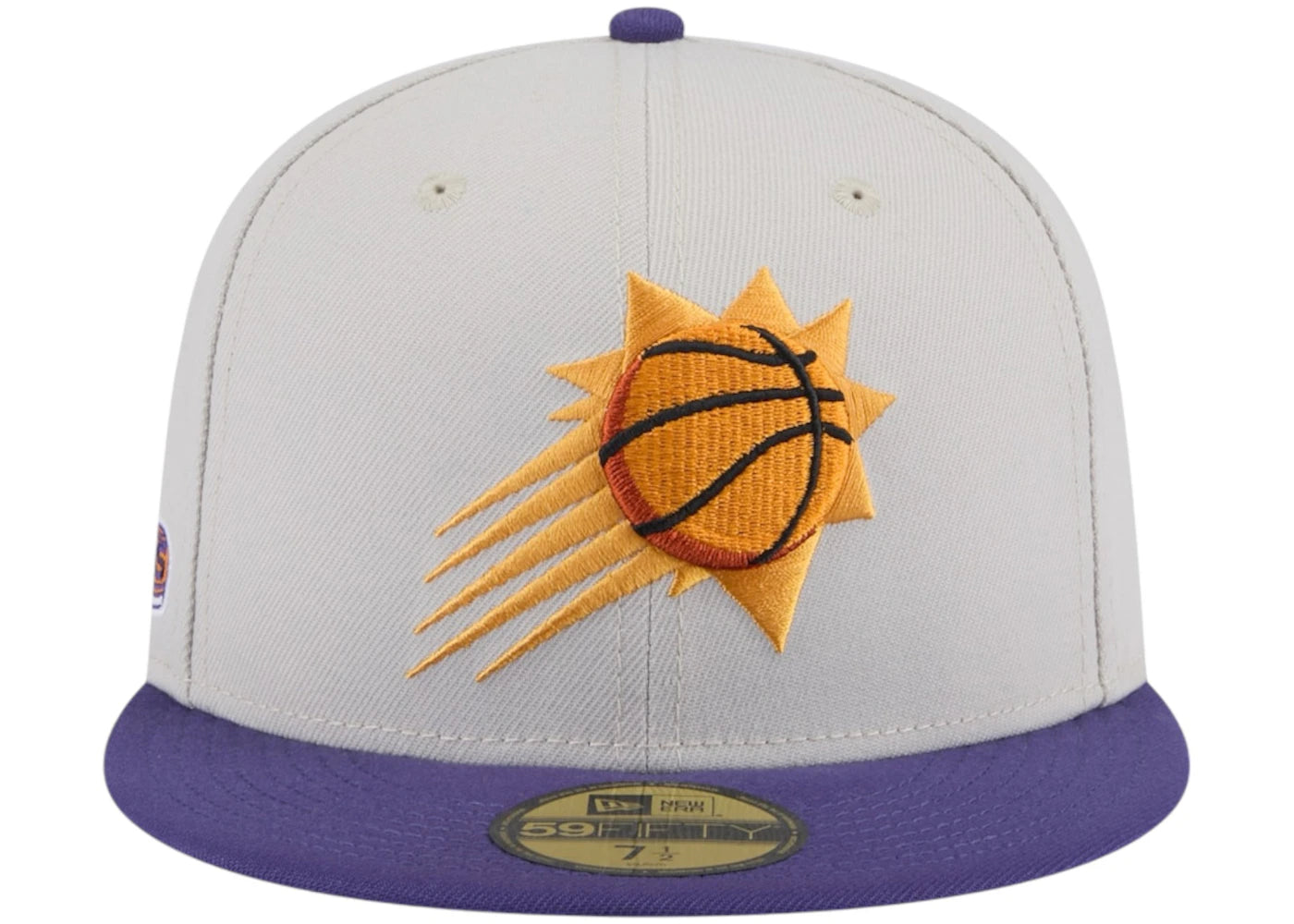 NBA Phoenix Suns New Era Victory Grove Vintage Sidepatch Sneaker 59Fifty Fitted Hat Multicolor