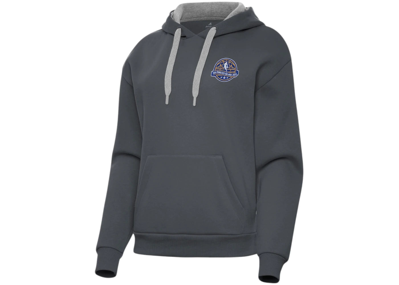 NBA Women's x Antigua 2025 All-Star Game Victory Pullover Hoodie Charcoal