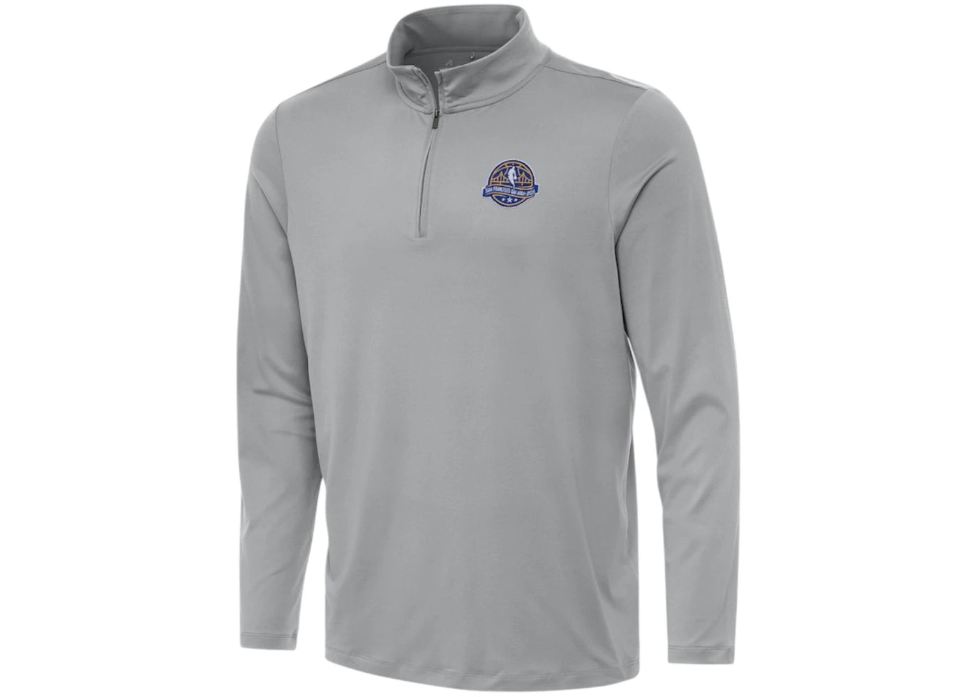 NBA x Antigua Gray 2025 All-Star Game Reprocess Quarter-Zip Top Grey