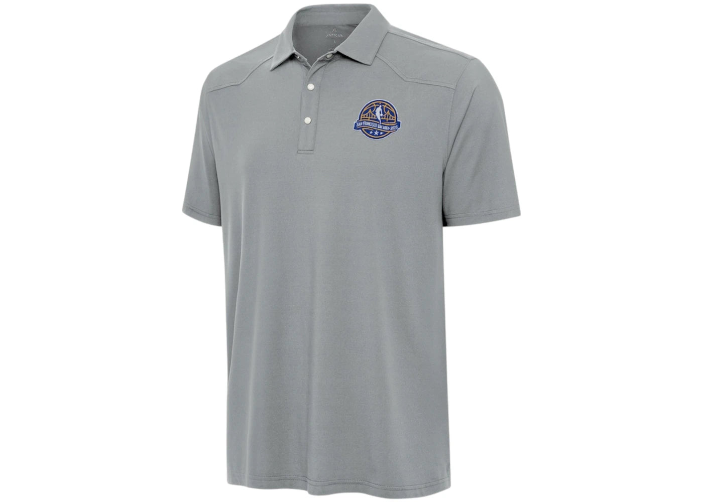 NBA x Antigua Gray 2025 All-Star Game Western Polo Grey