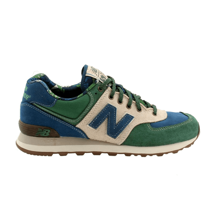 New Balance 574 Green Green Glow